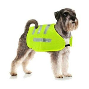 Adjustable Dog Safety Vests High Visibility Apparel Size (L)